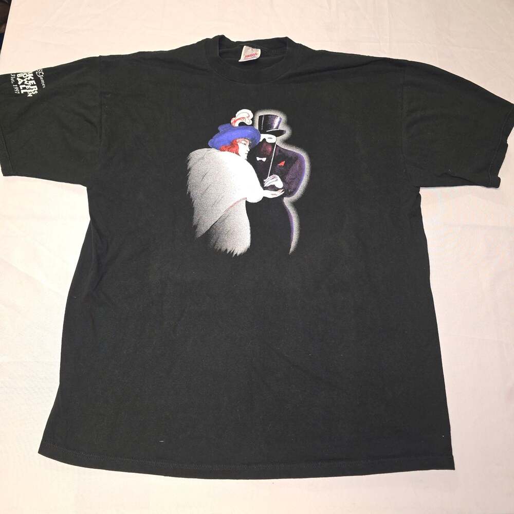 Vintage 1997 Margo St. James Original Hookers Helper Halloween Ball T-Shirt XL